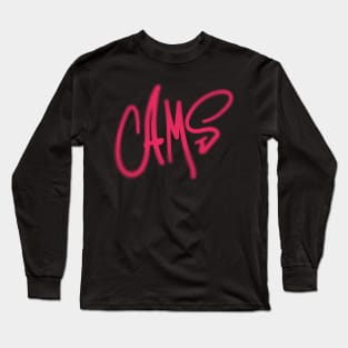 Amsterdam graffiti tag art Long Sleeve T-Shirt